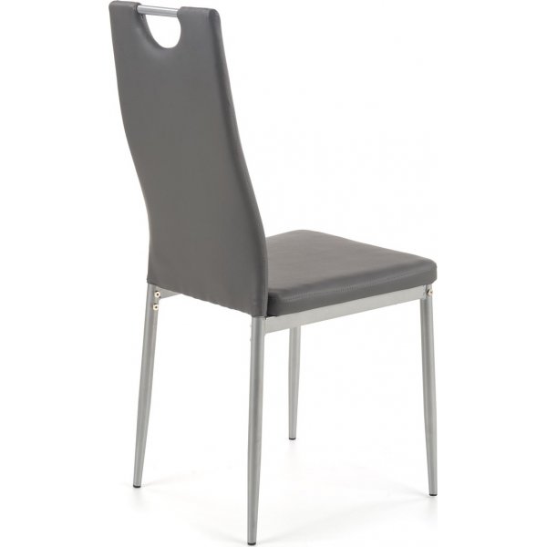 Chaise Jacob en PU gris Chaise Jacob en PU gris