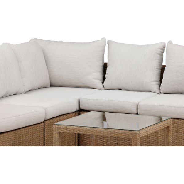 Vamos loungegrupp - Vit/rotting Vamos loungegrupp - Vit/rotting