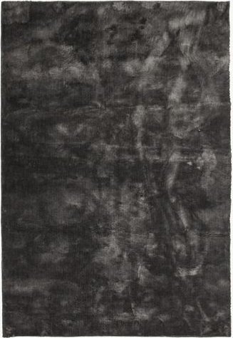 Lawson matta 200 x 300 cm - Mörkgrå viskos-look
