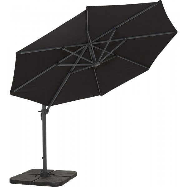 Tobago parasoll � 300 cm - Svart