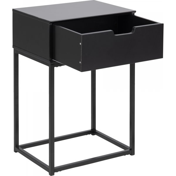 Mitra sngbord - Svart