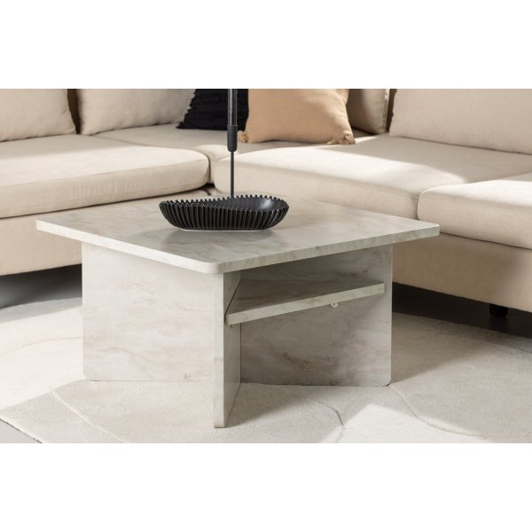 lesund soffbord 75 x 75 cm - Beige