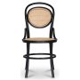Sintorp matgrupp, runt matbord 115 cm inkl 4 st Alicia bjtr stolar - Brun marmor (Laminat)