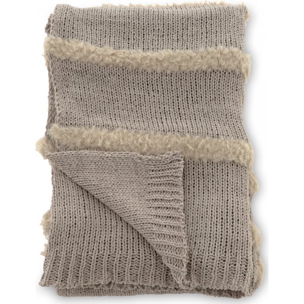 Tina pläd 130x170 cm - Grå Tina pläd 130x170 cm - Grå