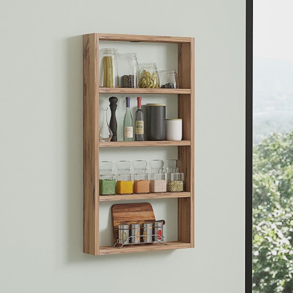 Quatro vägghylla - Furu Quatro vägghylla - Furu