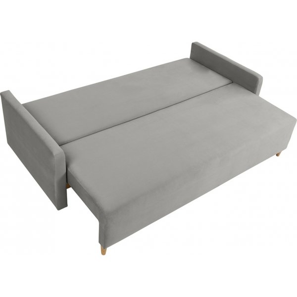 Sigma 3-sits bäddsoffa - Grå Sigma 3-sits bäddsoffa - Grå