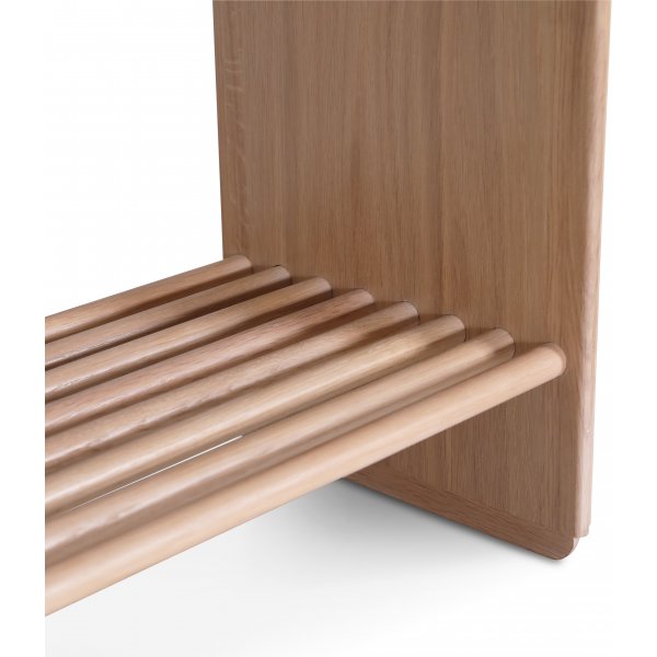 Posh sittbänk med skohylla - Whitewash Posh sittbänk med skohylla - Whitewash