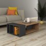 Anita soffbord 102 x 60 cm - Ek/antracit