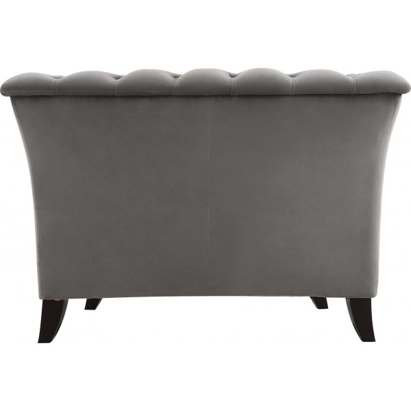 Fåtölj chesterfield grå - Henry + Fläckborttagare för möbler Fåtölj chesterfield grå - Henry + Fläckborttagare för möbler