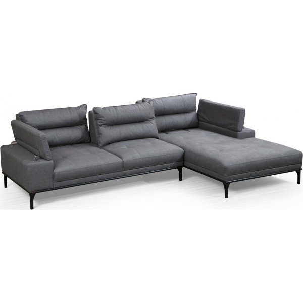 Hollywood divansoffa - Grå Hollywood divansoffa - Grå