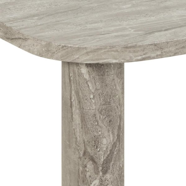 Solano soffbord 100 x 75 cm - Grå marmor-look Solano soffbord 100 x 75 cm - Grå marmor-look