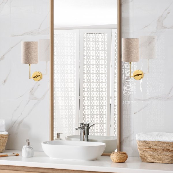 Silo wandlamp - Goud