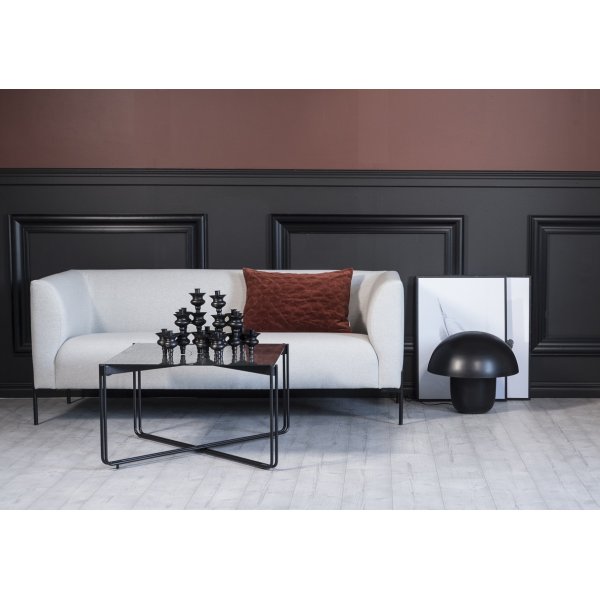 Mistral 2,5-sits soffa - Ljusgr� (Tyg)