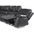 Enjoy recliner-hörnsoffa - 4-sits (el) i grått konstskinn