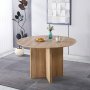 Crossby runt matbord Ø120 cm - Ek Crossby runt matbord Ø120 cm - Ek