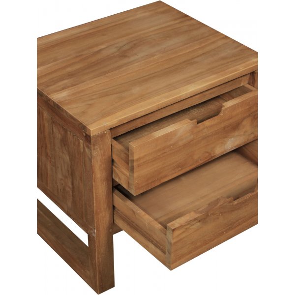 Navaro nachtkastje - Teak