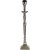 Pied de lampe de salon - Argent antique - 42 cm