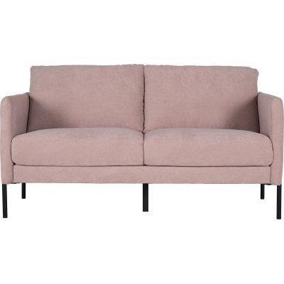 Kingsley 2,5-sits soffa i rosa sammet