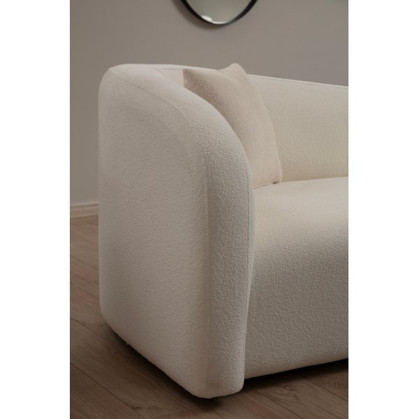 Asis 2-sits soffa - Cream Asis 2-sits soffa - Cream