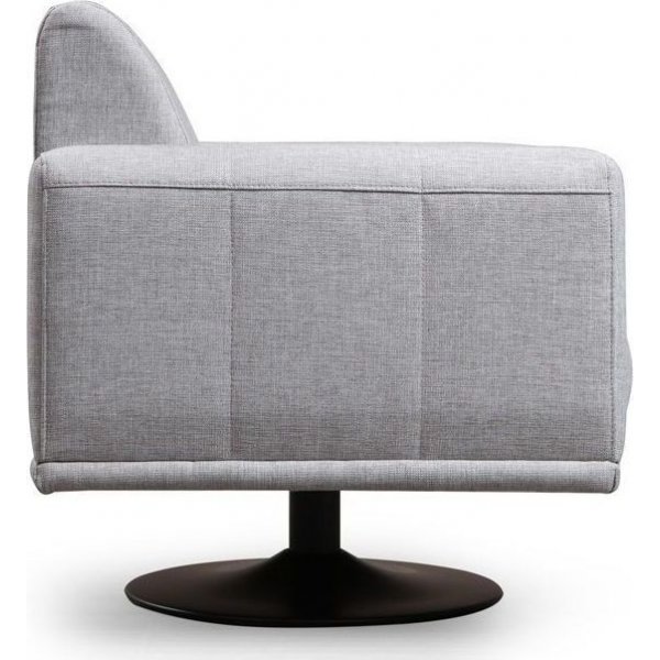 Nikea roterande f�t�lj - Ljusgr�