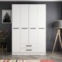Armoire Orizzo 180x52x180 cm - Blanc
