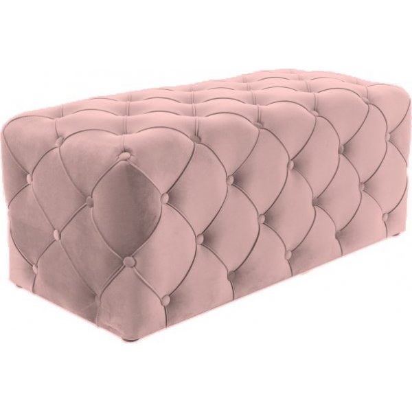 Aviva puff i Rosa sammet