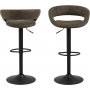 Grace barstol 104 cm - Olivgrn/svart