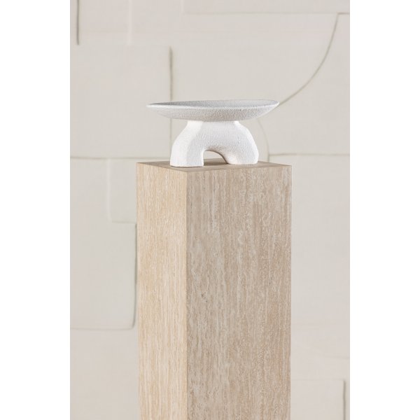 Ramsvik sidobord H:95 cm - Travertin-look