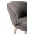 Chaise de salle  manger Milano - Boucl gris