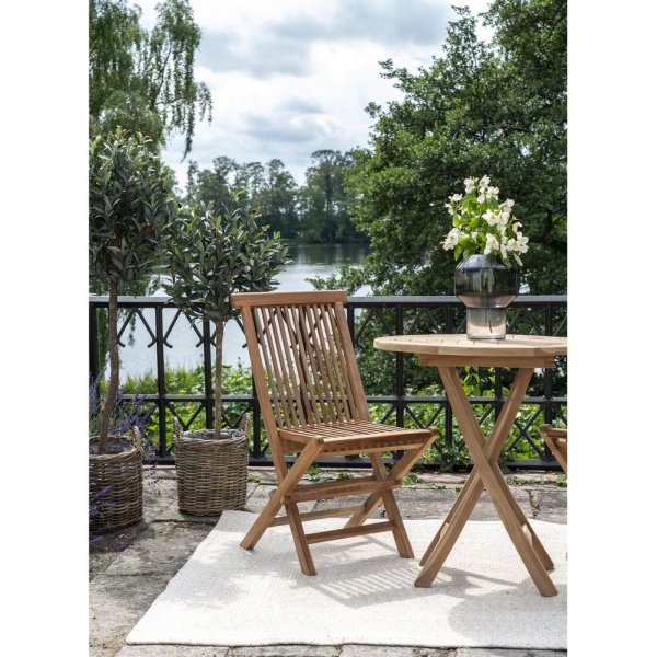 Toledo eetkamerstoel - Teak + Houtolie voor meubels