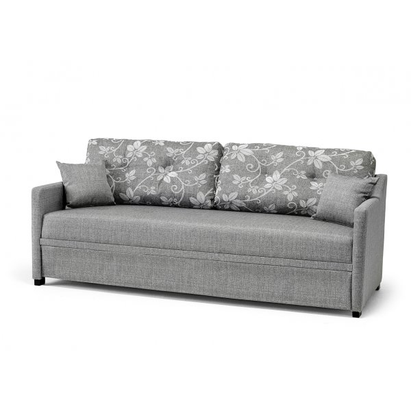 Denise Bddsoffa - Gr/Blommig