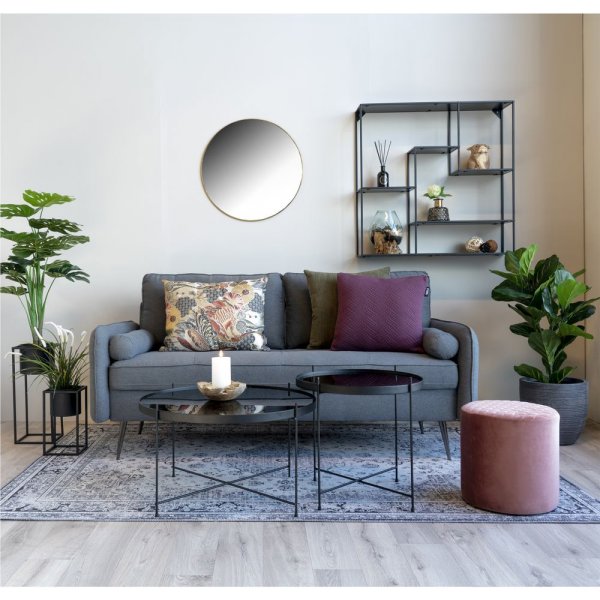 Miroir Jersey - Imitation laiton - Ø60 Miroir Jersey - Imitation laiton - Ø60