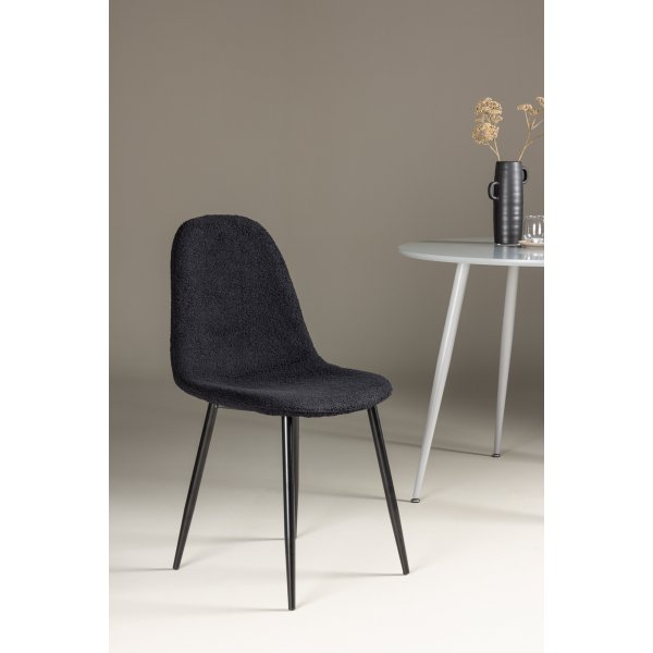 Chaise de salle  manger Polar - Noir