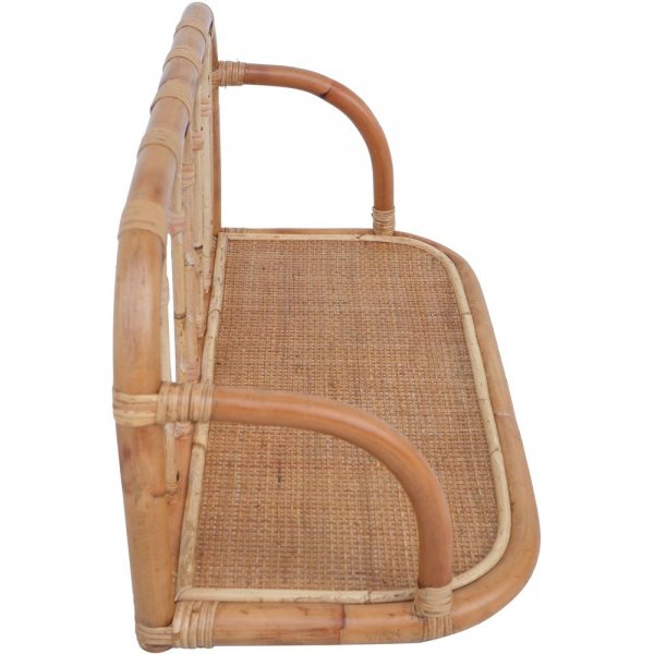 Fammy vägghylla i rotting B60 cm - Natur Fammy vägghylla i rotting B60 cm - Natur