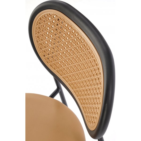 Chaise de salle  manger Cadeira 524 - Marron clair