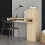 Dora skrivbord Ek/svart - 102 x 45 cm