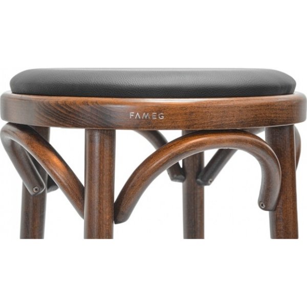 Tabouret No 60 - Couleur optionnelle du cadre et du revtement