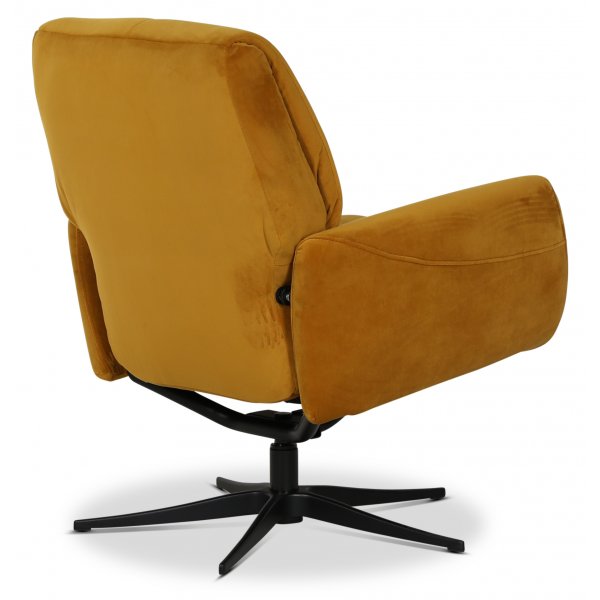 Midsjö fåtölj (Recliner) - Gul sammet Midsjö fåtölj (Recliner) - Gul sammet