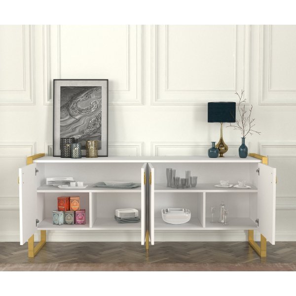 Buffet Lost - Blanc/or Buffet Lost - Blanc/or