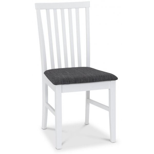 Skagen matgrupp - Skagen 180 cm matbord inklusive 6 st Alice matstolar med grå sits - Vit/ekbets Skagen matgrupp - Skagen 180 cm matbord inklusive 6 st Alice matstolar med grå sits - Vit/ekbets