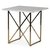 Lampe de table Palladium 55 x 55 cm - Laiton / Marbre clair