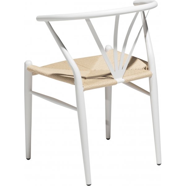 Fauteuil Delta - Blanc/beige Fauteuil Delta - Blanc/beige