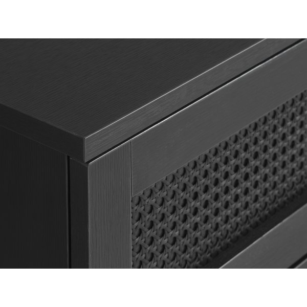 Meny soffbord 110 x 60 cm - Svart