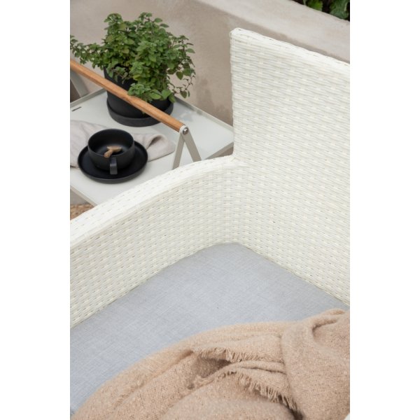 Malina matstol - Ljusgrå/Vit Malina matstol - Ljusgrå/Vit