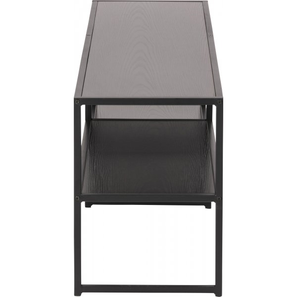 Banc multimédia Seaford 120 cm - Noir Banc multimédia Seaford 120 cm - Noir