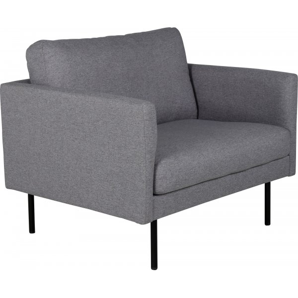 Fauteuil Eden / Tissu gris acier Fauteuil Eden / Tissu gris acier
