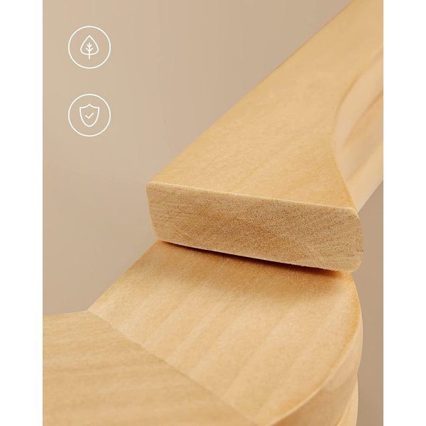 Kldgalge, tr, 44,5 cm, 30-pack - Beige