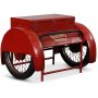 Coca Cola Vintage drinkvagn - Rd metall