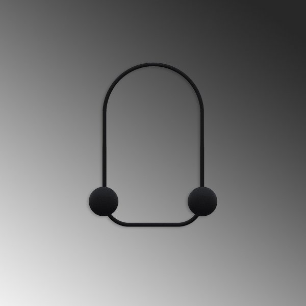 Cintre grenouille - Noir