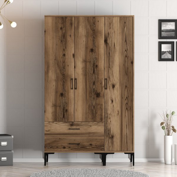 Armoire Kumsal 9 Noyer Armoire Kumsal 9 Noyer